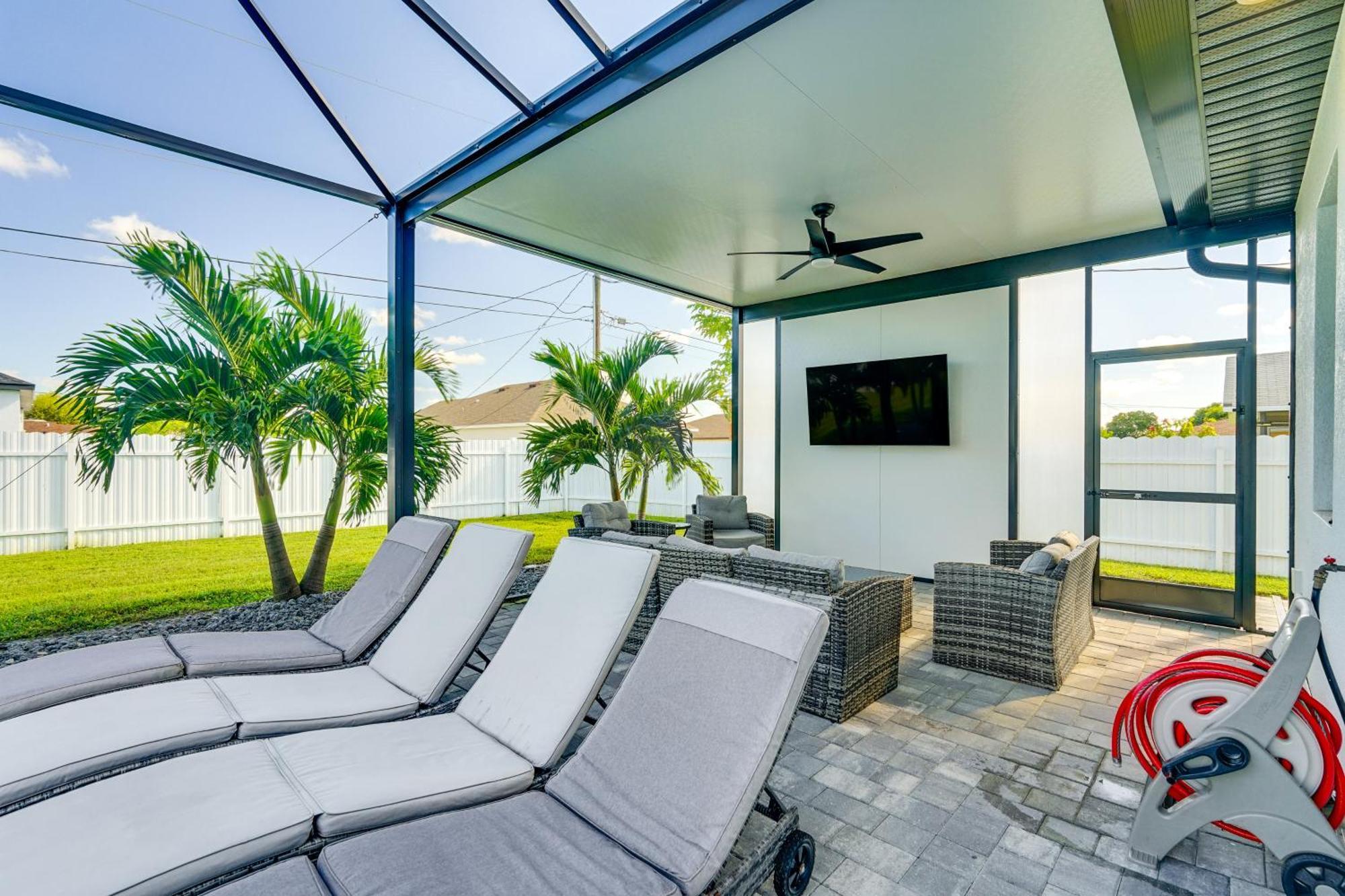 Cape Coral Escape Furnished Lanai And Private Pool! Villa Kültér fotó