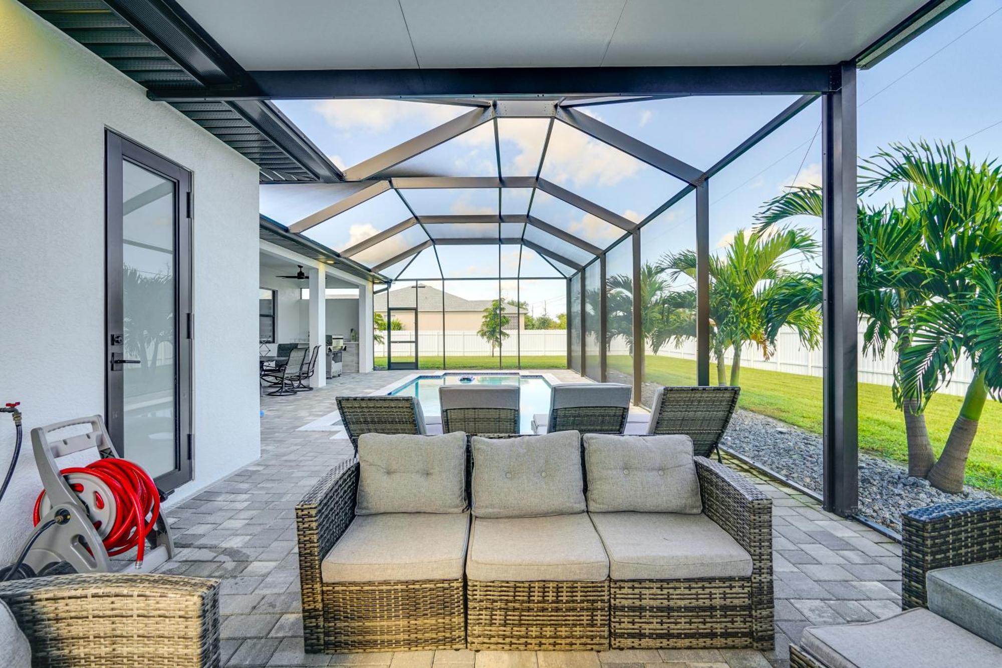 Cape Coral Escape Furnished Lanai And Private Pool! Villa Kültér fotó