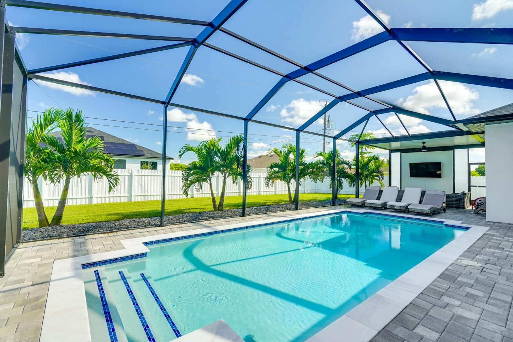 Cape Coral Escape Furnished Lanai And Private Pool! Villa Kültér fotó